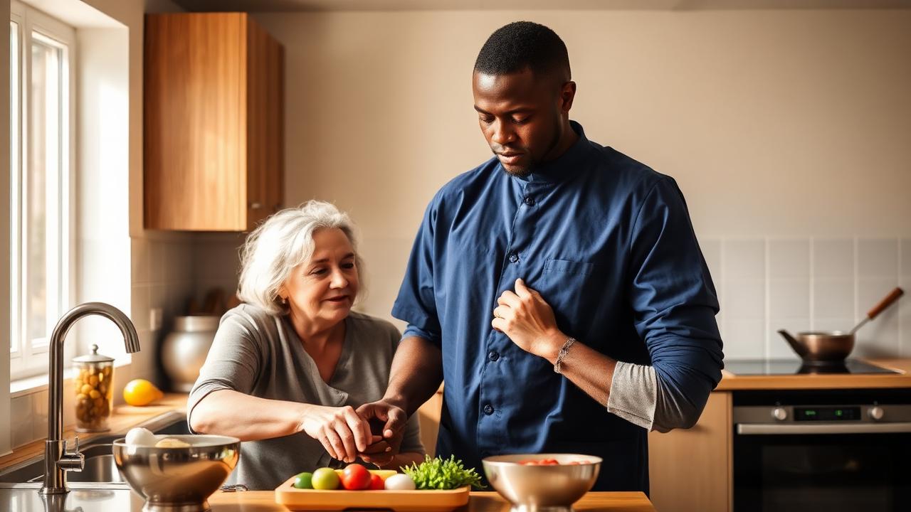 Physical disabilities care at home